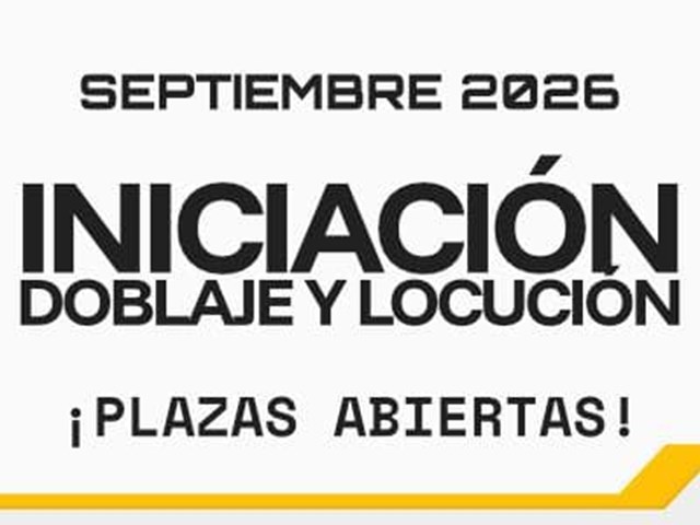 Curso de DOBLAJE y LOCUCIÓN en VIGO (¡Sólo 8 plazas!)