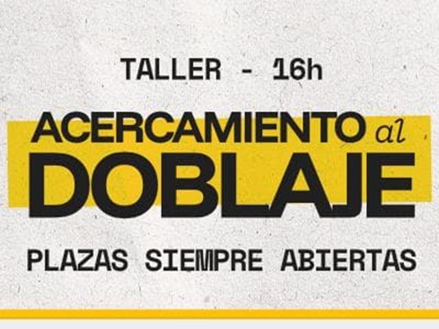 Taller de ACERCAMIENTO al DOBLAJE en Vigo (16h)